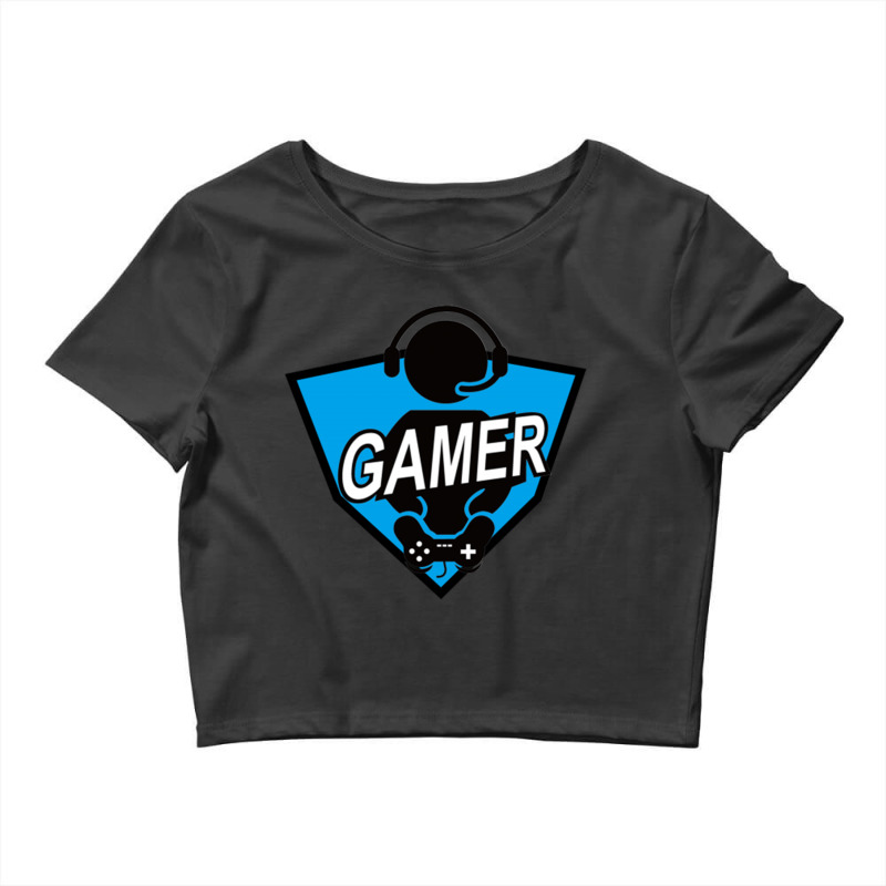 Stay Gamer Crop Top by love | Artistshot