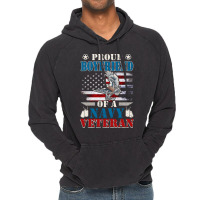 Proud Boyfriend Of A Navy Veteran Vintage Hoodie | Artistshot