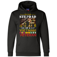 Vietnam Veteran Shirts Proud Stepdad-in-law Tees Men Boys Gifts Champion Hoodie | Artistshot