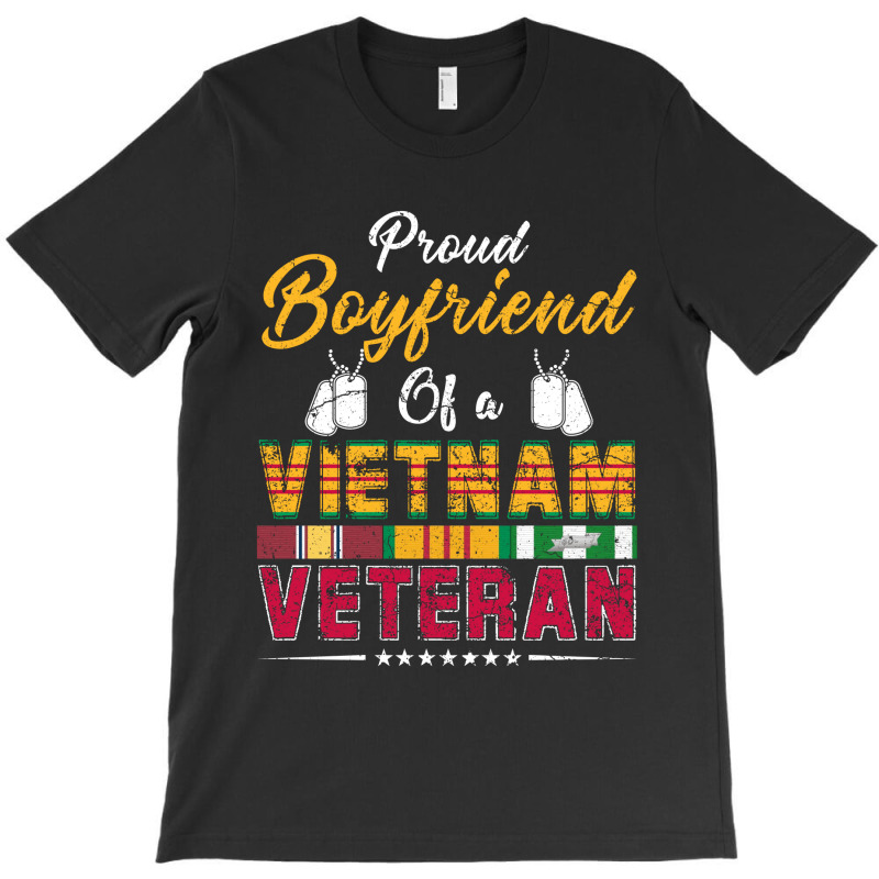 Vietnam Veteran Shirts Proud Boyfriend Tees Men Boys Gifts T-shirt | Artistshot