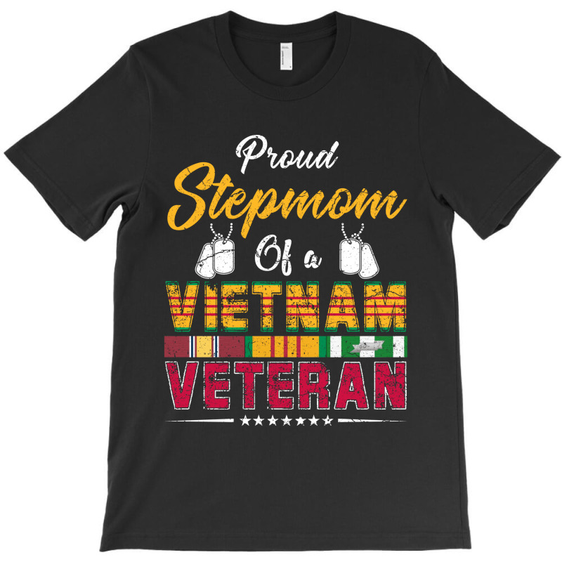 Vietnam Veteran Shirts Proud Stepmomtees Men Boys Gifts T-shirt | Artistshot