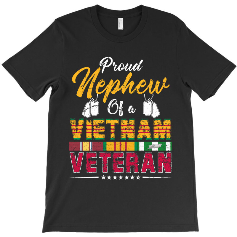 Vietnam Veteran Shirts Proud Nephew Tees Men Boys Gifts T-shirt | Artistshot