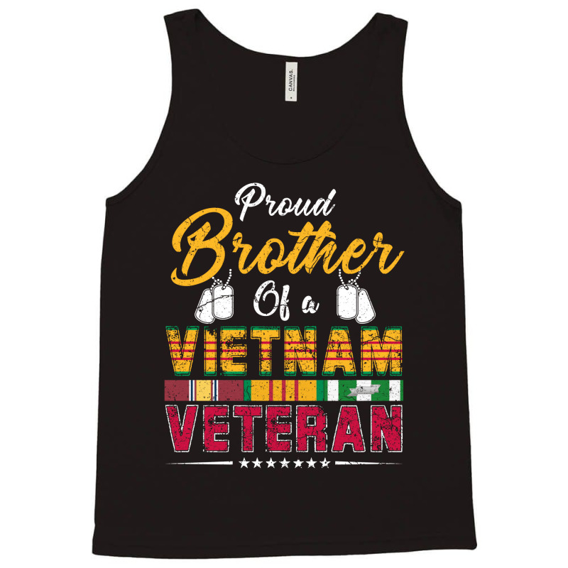 Vietnam Veteran Shirts Proud Brothertees Men Boys Gifts Tank Top | Artistshot