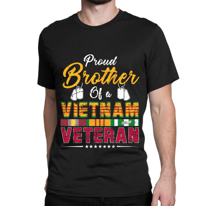 Vietnam Veteran Shirts Proud Brothertees Men Boys Gifts Classic T-shirt | Artistshot