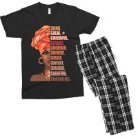 Black History Month I Am Black And Proud Men's T-shirt Pajama Set | Artistshot