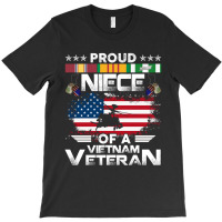 Vietnam Veteran Shirts Proud Niece Tees Men Boys Gifts T-shirt | Artistshot