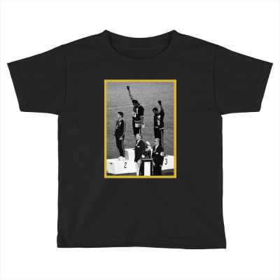 Fist 1968 Olympics Toddler T-shirt Designed By Jacqueline Tees