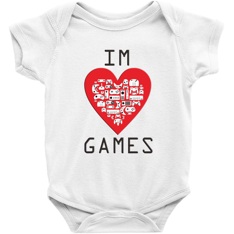 Im Love Games Baby Bodysuit | Artistshot