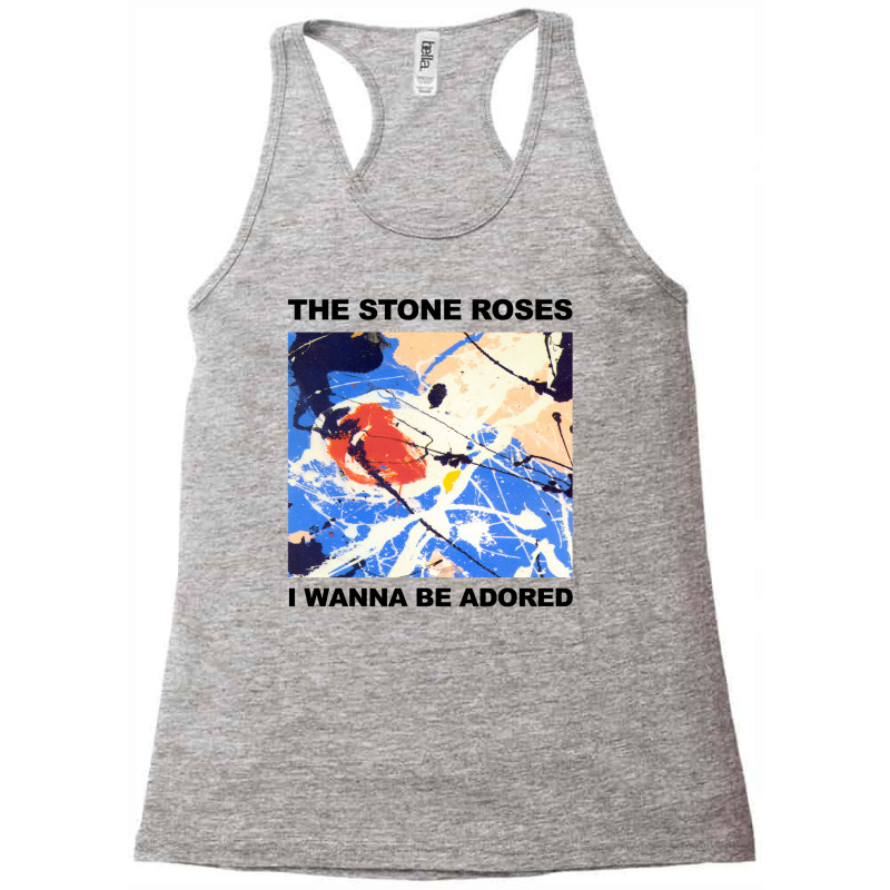 The Stone Roses I Wanna Be Adored [tw] Racerback Tank by edinusan | Artistshot