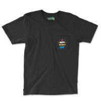 Happy Fathers Day T  Shirthappy Fathers Day T  Shirt Pocket T-shirt | Artistshot