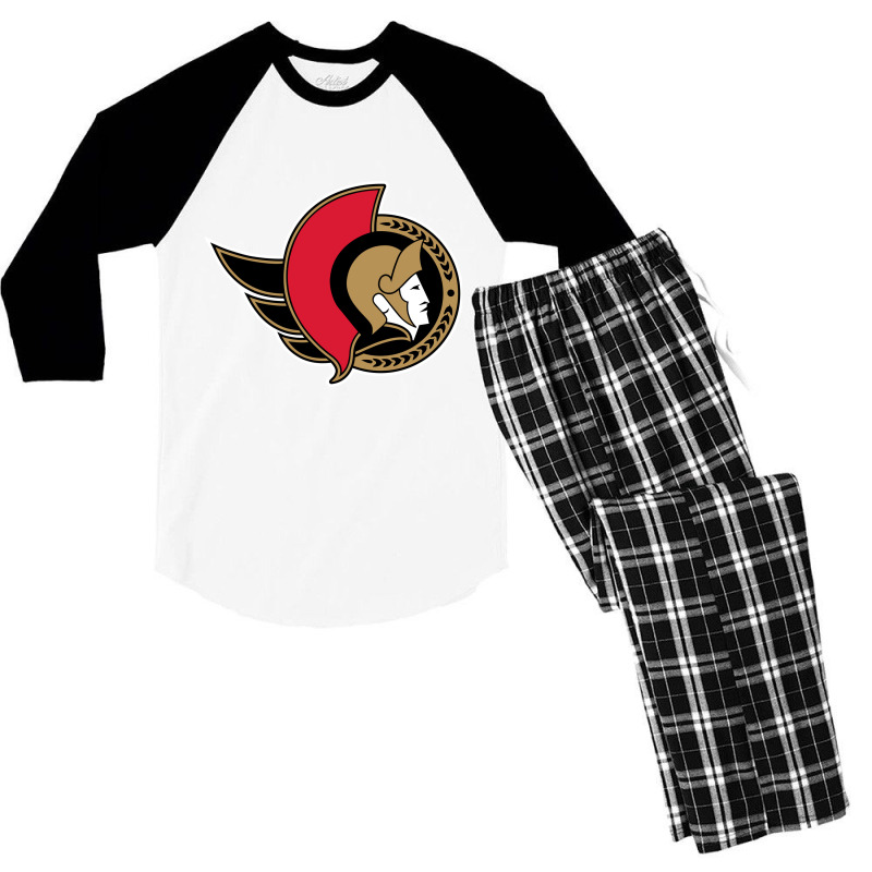 Ottawa,senators Men's 3/4 Sleeve Pajama Set by meong | Artistshot