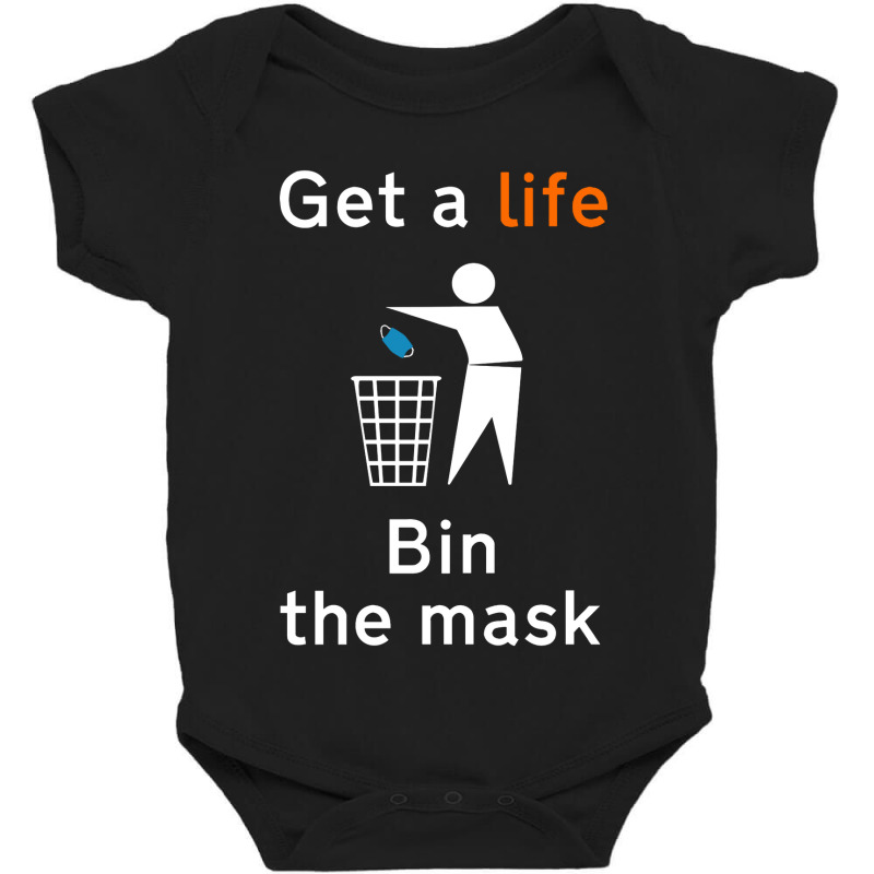 Throw The Mask In Its Place Baby Bodysuit by Barbara Apparel | Artistshot