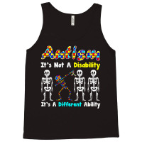 Autism Is Not A Disability It's A Different Ability Tank Top | Artistshot