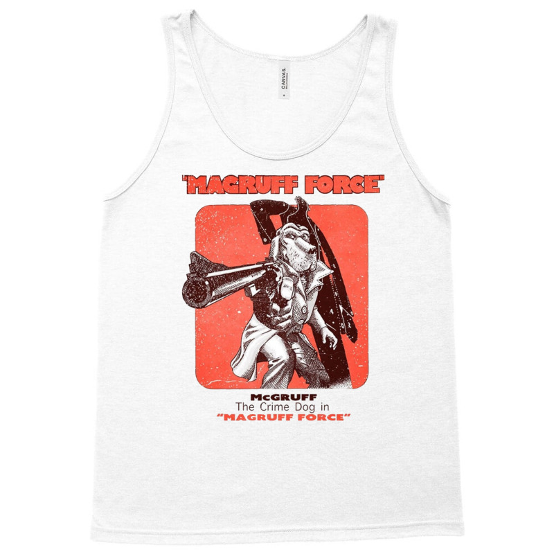 Mcgruff Force Tank Top by wingtond | Artistshot