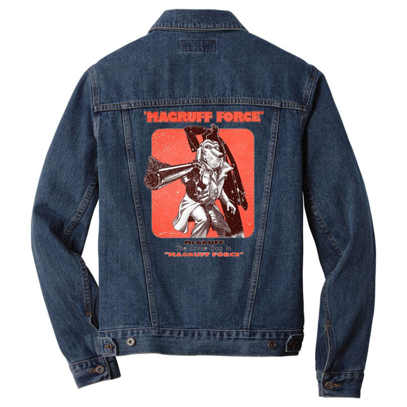 Mcgruff Force Men Denim Jacket by wingtond | Artistshot