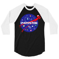 Space Impostor 3/4 Sleeve Shirt | Artistshot