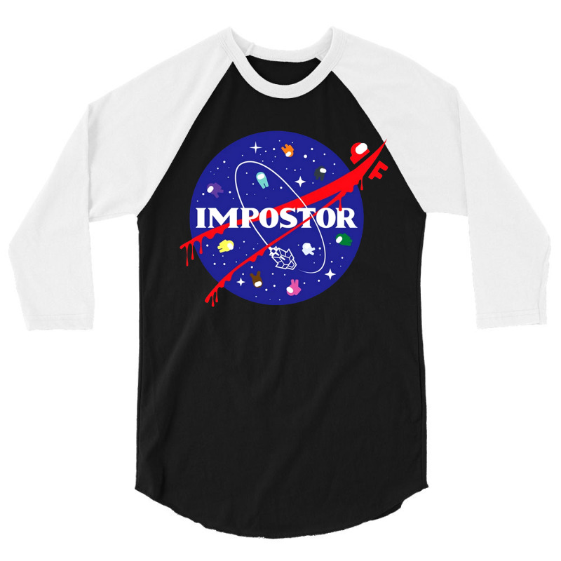 Space Impostor 3/4 Sleeve Shirt | Artistshot