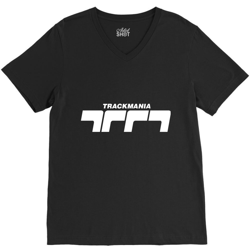 Trackmania V-Neck Tee by SNOWFLAKE | Artistshot