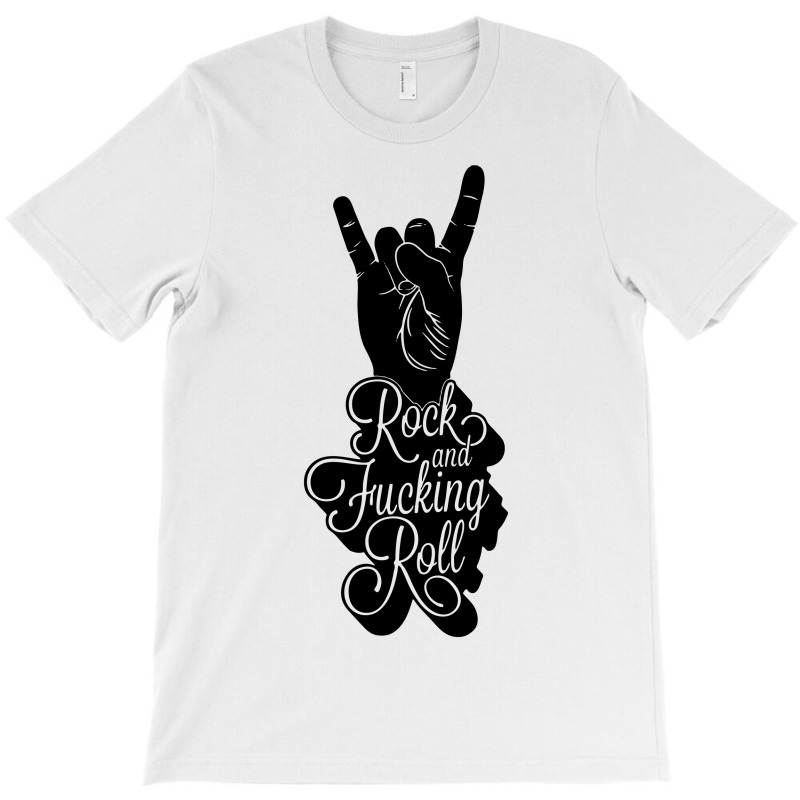 Synes Moralsk pence Custom Rock N Roll T-shirt By Marla_arts - Artistshot