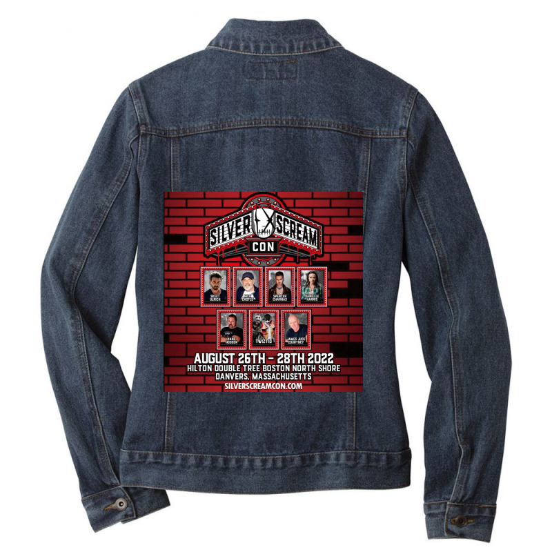 Sevent Art Horror Punk Ladies Denim Jacket by JackDPeabody | Artistshot