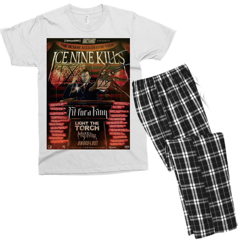 Tour Ice Nine Men's T-shirt Pajama Set by HenryCLee | Artistshot