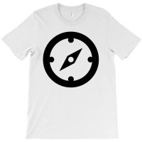 Clock Black T-shirt | Artistshot