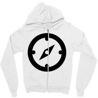 Clock Black Zipper Hoodie | Artistshot