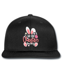 Vegan Design T  Shirt Bunny Ears I'm The Vegan Bunny Matching Easter V Printed Hat | Artistshot