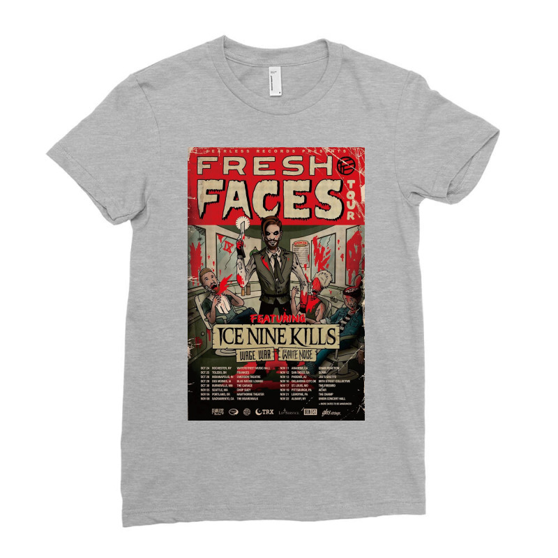 Fresh Faces Ladies Fitted T-Shirt by HenryCLee | Artistshot