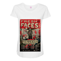 Fresh Faces Maternity Scoop Neck T-shirt | Artistshot