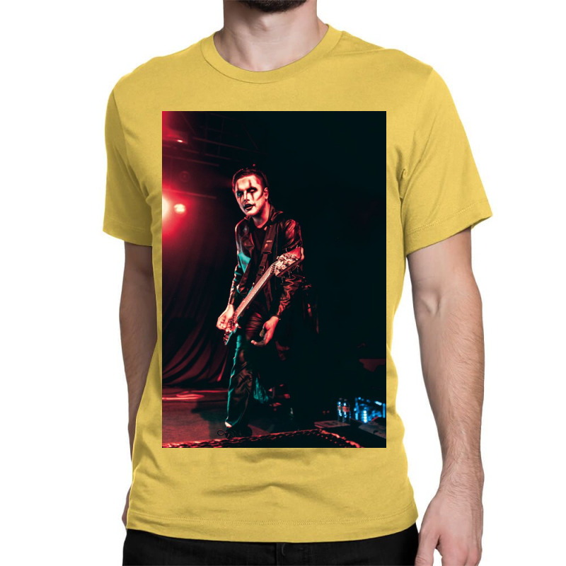 Guitar Mask Ice Nine Kills Classic T-shirt by HenryCLee | Artistshot