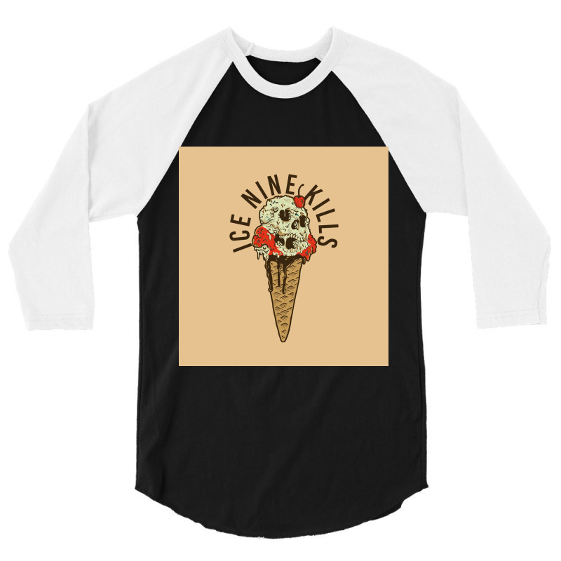 Ice Cream Kills 3/4 Sleeve Shirt by HenryCLee | Artistshot