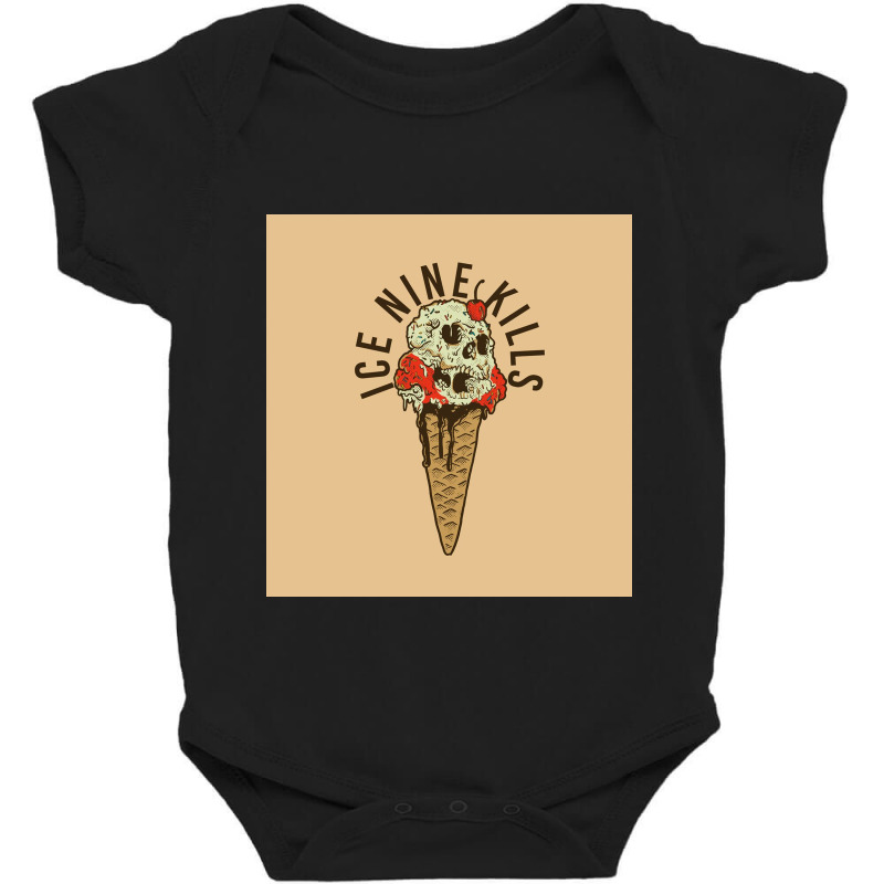 Ice Cream Kills Baby Bodysuit by HenryCLee | Artistshot