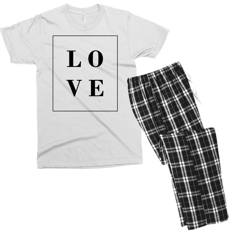 Love Men's T-shirt Pajama Set | Artistshot