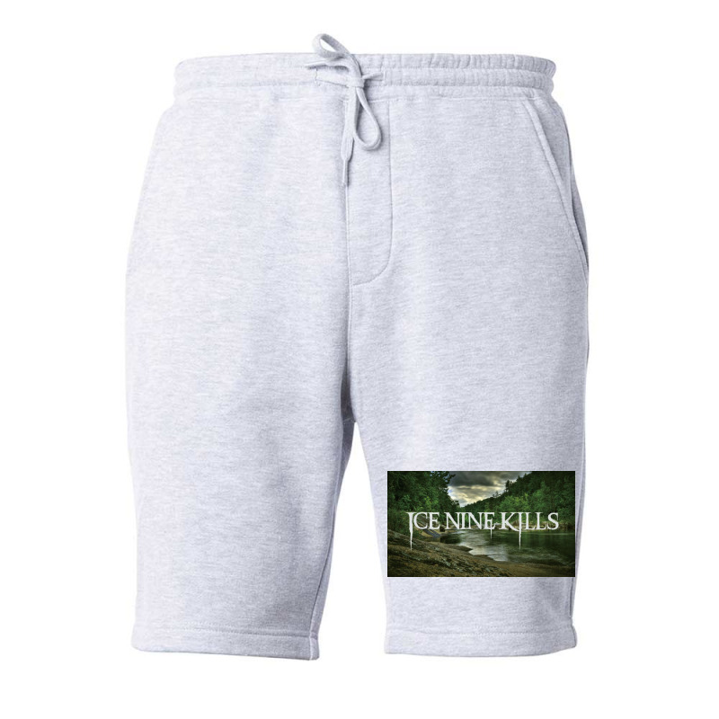 Mountain And Ice Nine Fleece Short by HenryCLee | Artistshot