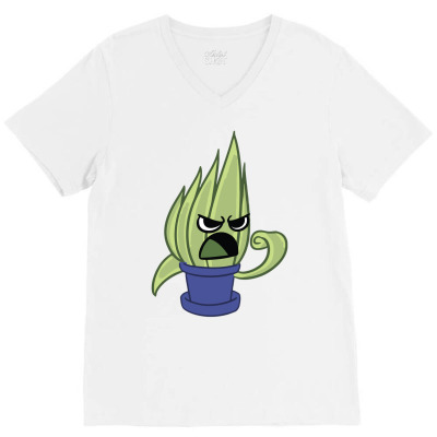 Chad Is Angry V-neck Tee Designed By Jokurzz