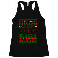 Deck The Halls Beta Blockers Nurse Christmas Ugly Sweater Racerback Tank | Artistshot