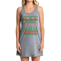 Deck The Halls Beta Blockers Nurse Christmas Ugly Sweater Tank Dress | Artistshot