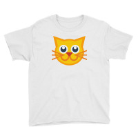 Cat Yellow Youth Tee | Artistshot