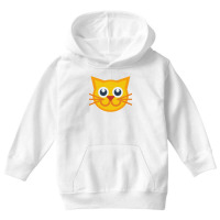 Cat Yellow Youth Hoodie | Artistshot