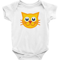 Cat Yellow Baby Bodysuit | Artistshot