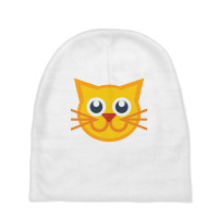 Cat Yellow Baby Beanies | Artistshot