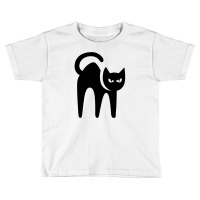 Cat Black Toddler T-shirt | Artistshot