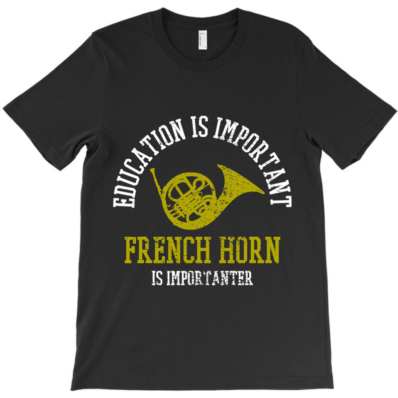 Vintage French Horn Player Instrument Music Teacher T Shirt T-shirt | Artistshot