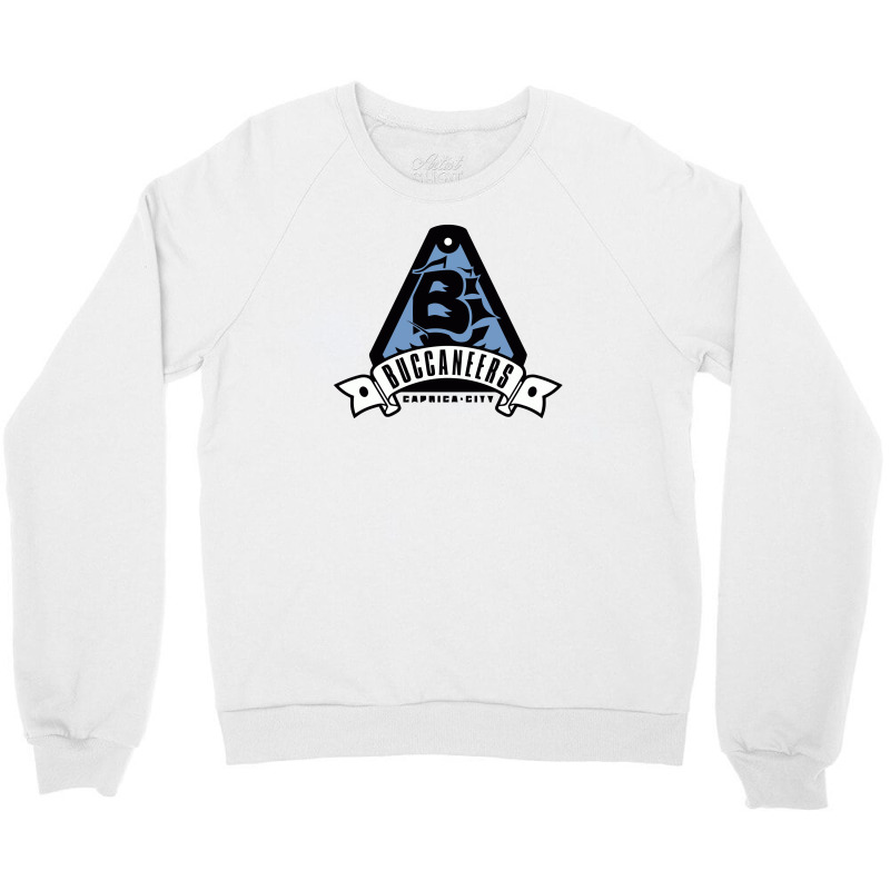 Custom Caprica City Buccaneers Crewneck Sweatshirt By Custom-designs -  Artistshot