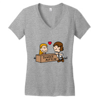 Office Love! Women's V-neck T-shirt | Artistshot