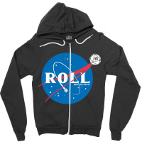 Space Roll Zipper Hoodie | Artistshot