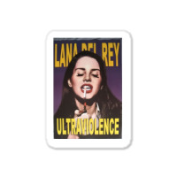 Lana Dell Ray Smoking Sticker | Artistshot