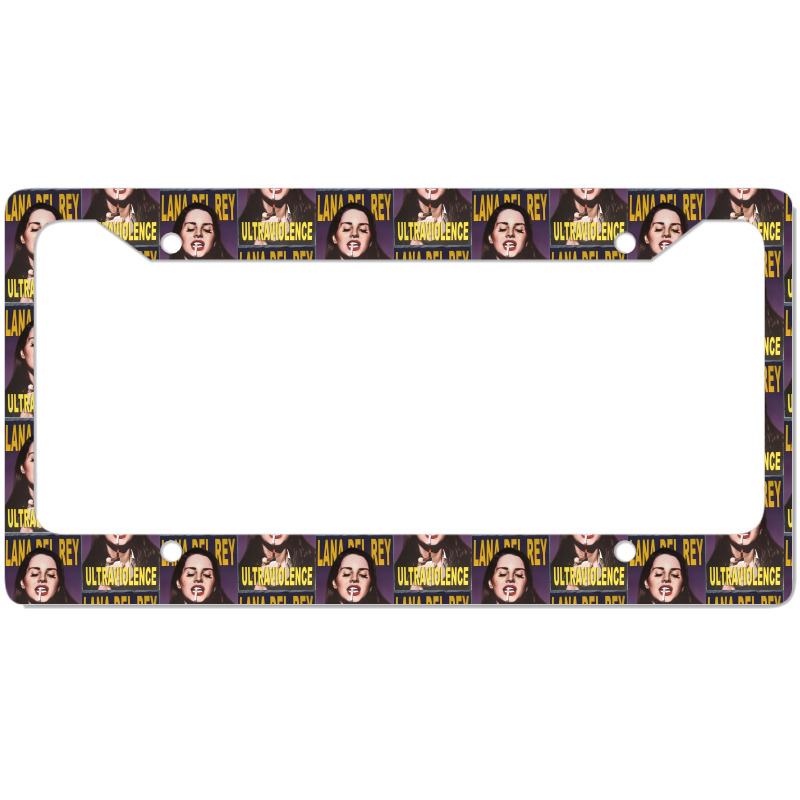 Lana Dell Ray Smoking License Plate Frame | Artistshot