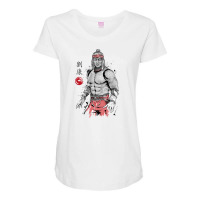 The Chosen One Sumi E Maternity Scoop Neck T-shirt | Artistshot